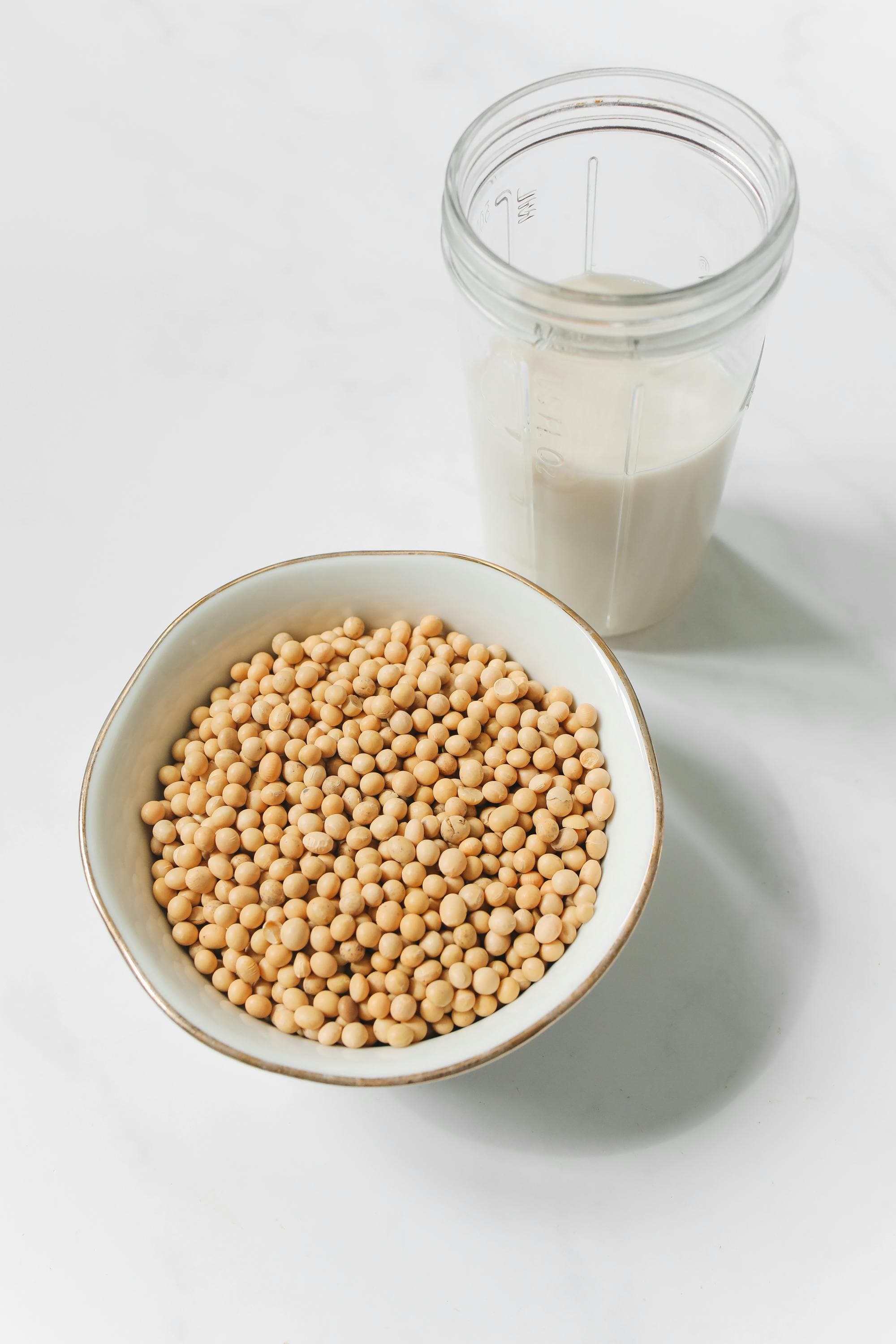 Soy milk used in vegan Indian cooking