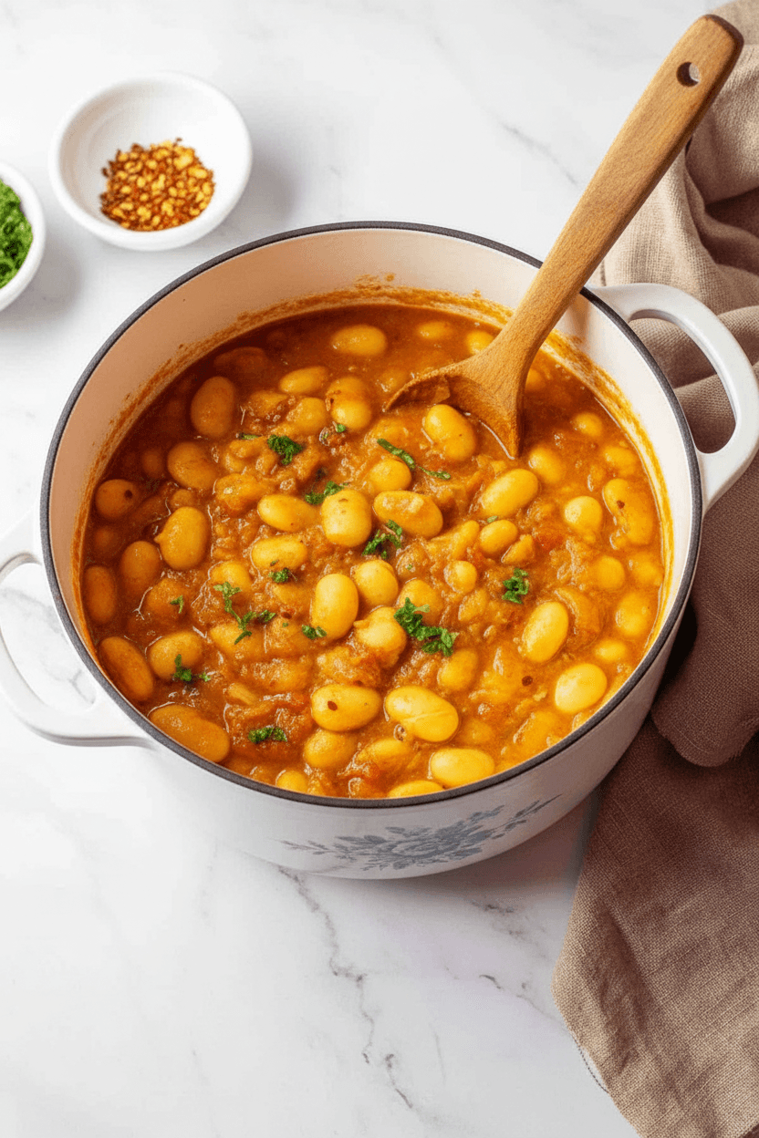 Easy Butter Bean Curry