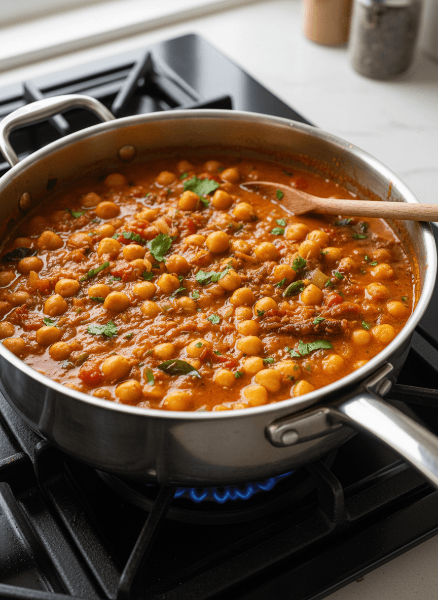 Coconut Chickpea Curry