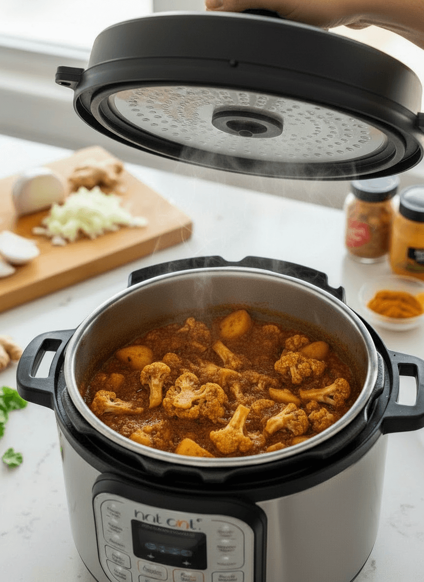 Instant Pot Aloo Gobi