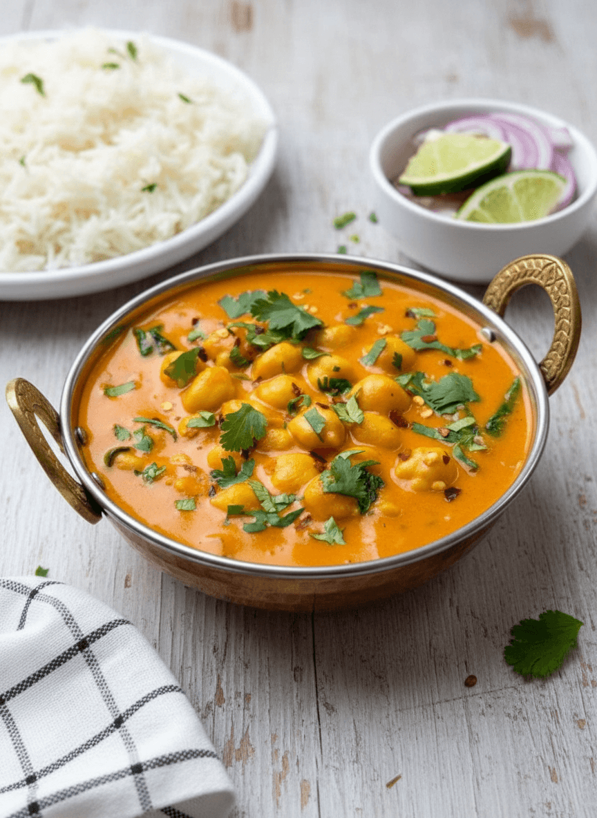 Instant Pot Chickpea Coconut Curry