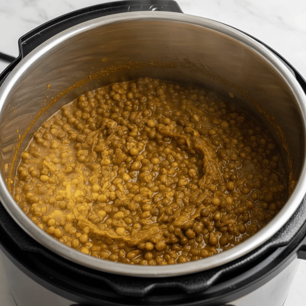 Pressure Cooker Whole Moong Dal