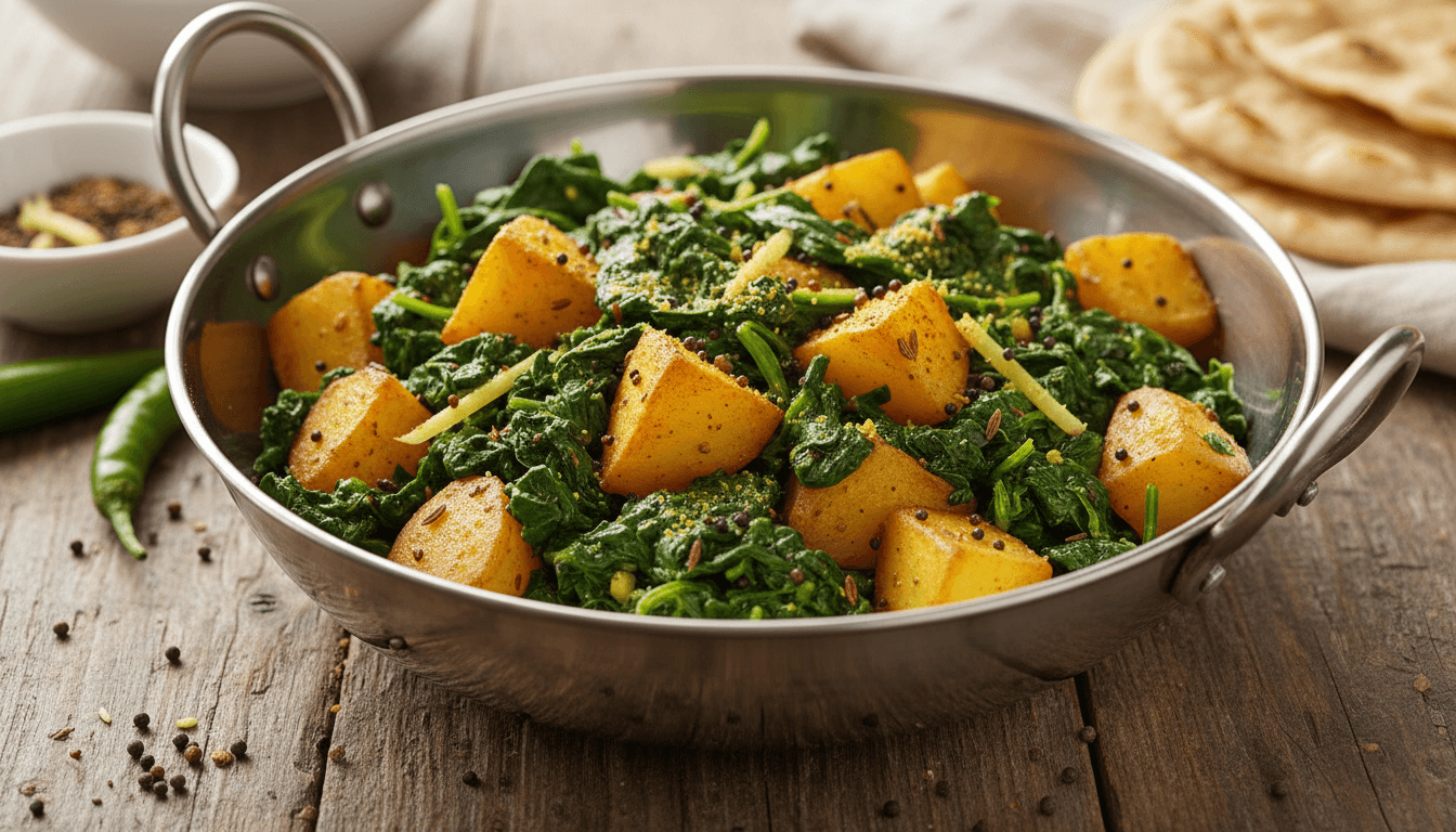 Saag Aloo