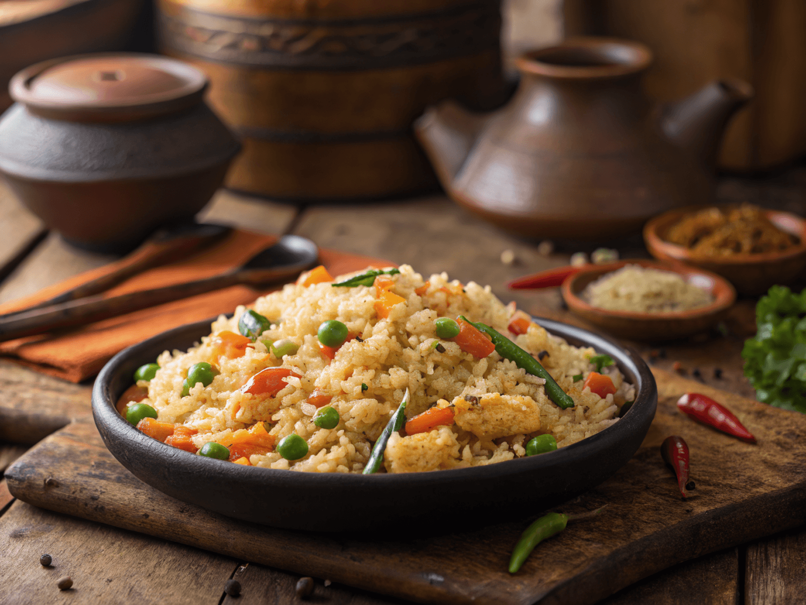 Veg Pulao Recipe (Mix Vegetable Pulav)