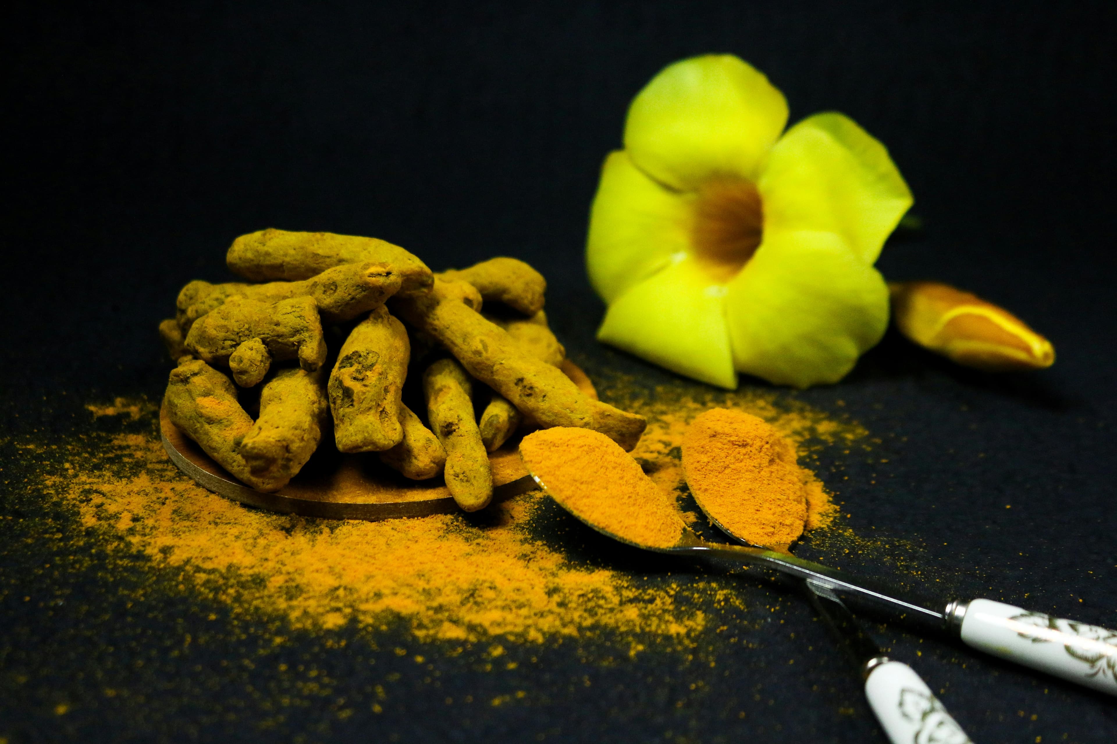 Turmeric powder used in Indian cooking