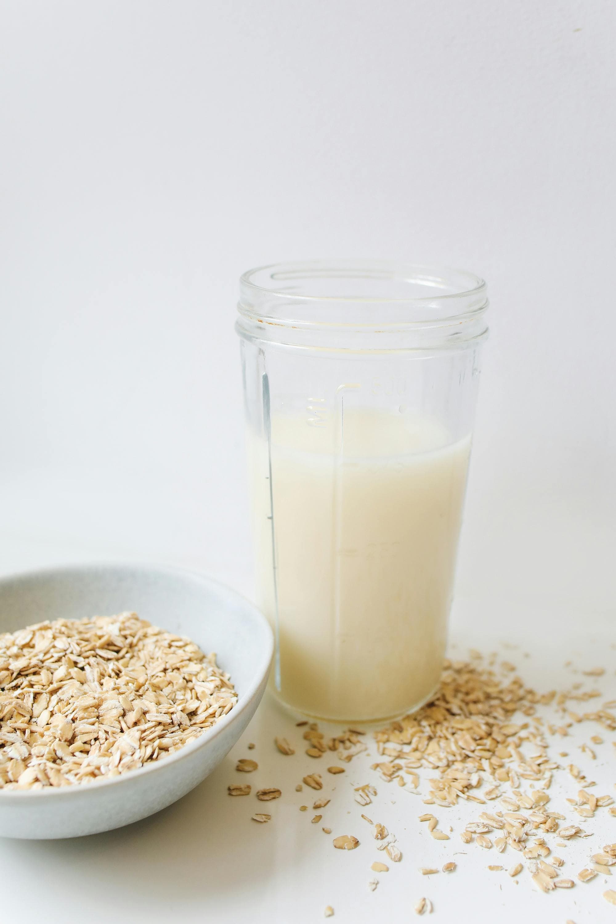 Oat milk used as a dairy alternative