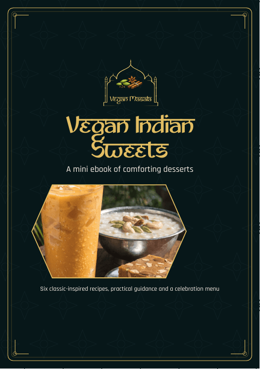 Revised Vegan Indian Sweets ebook cover