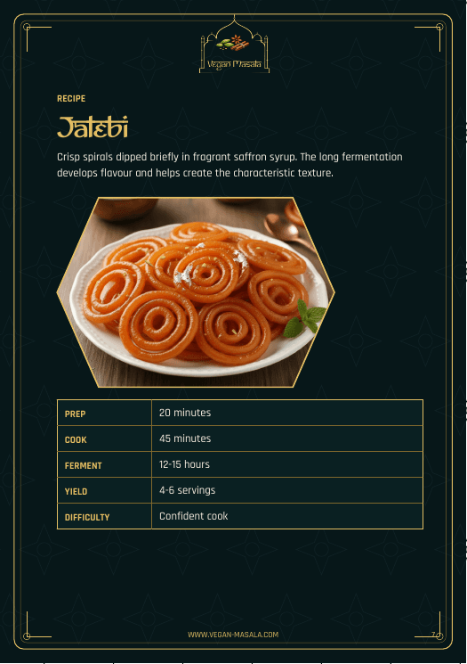 Revised jalebi recipe introduction preview
