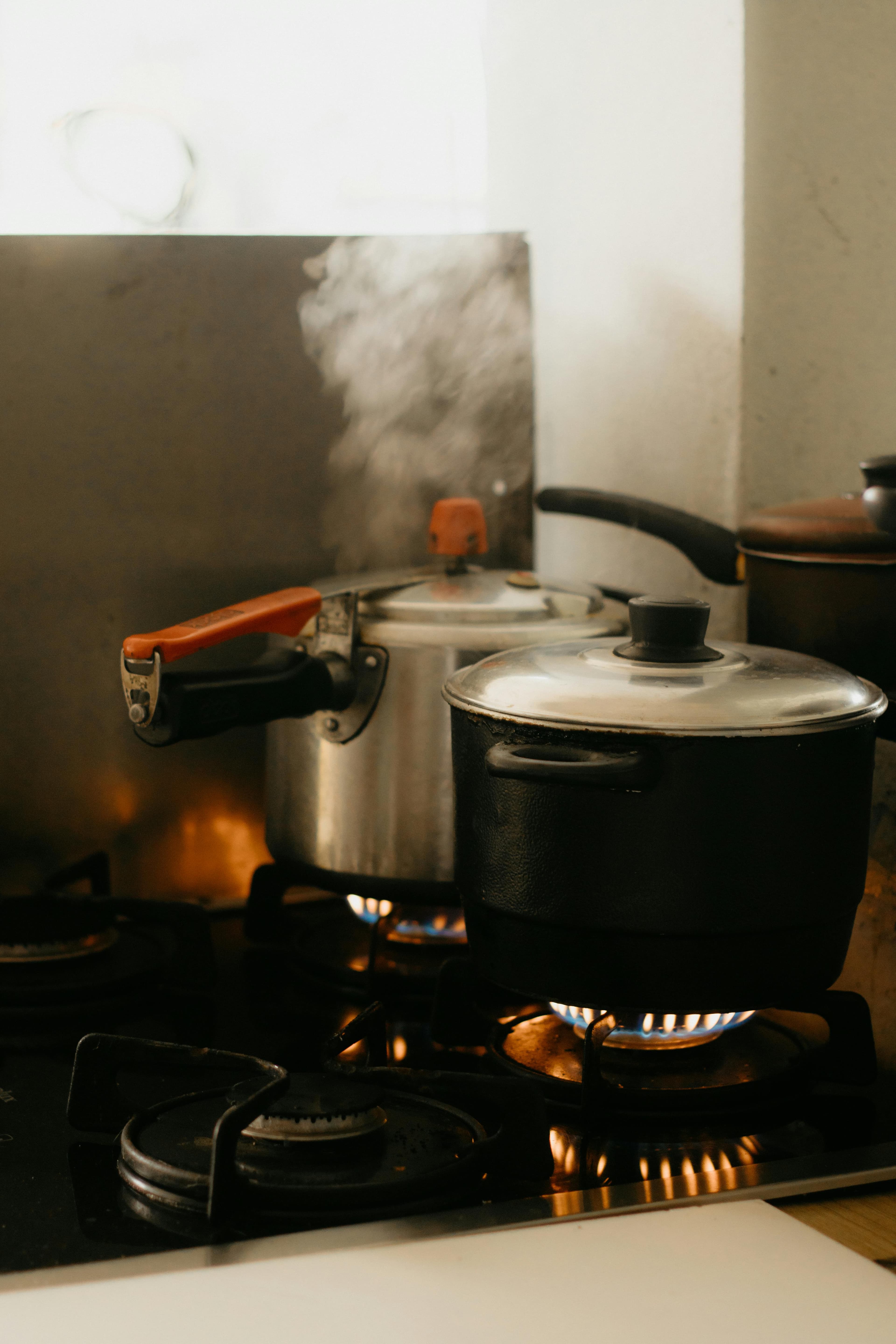 Pressure cooker used for lentils and beans