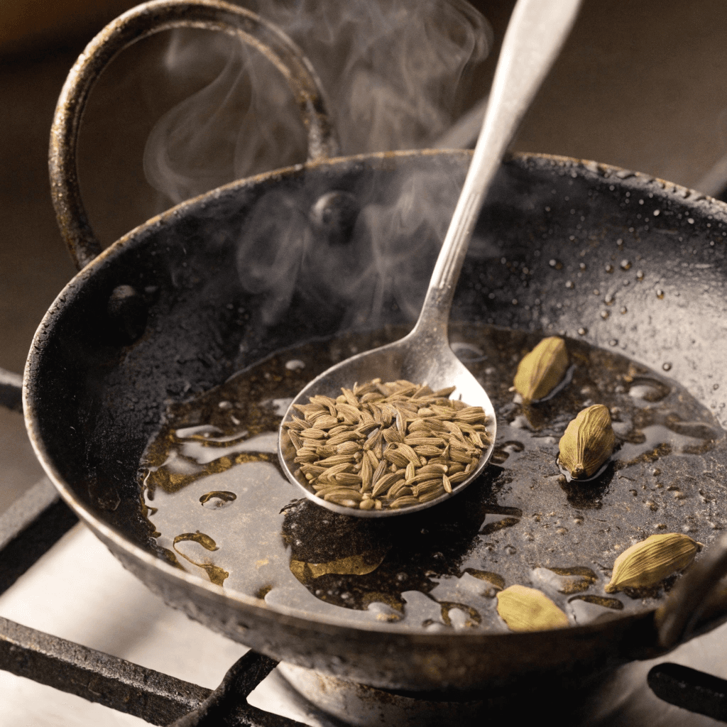 How to Temper Spices (Tadka)