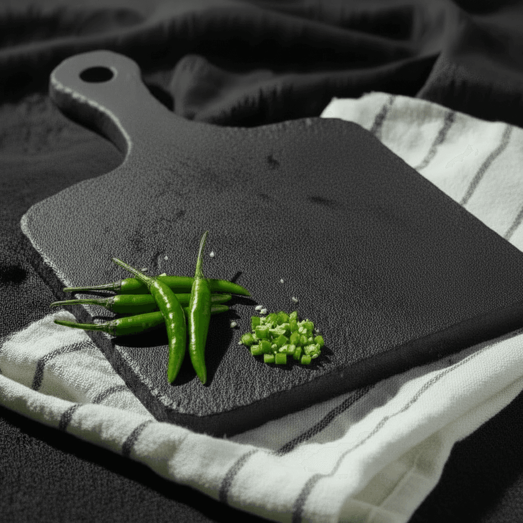 Green chillies