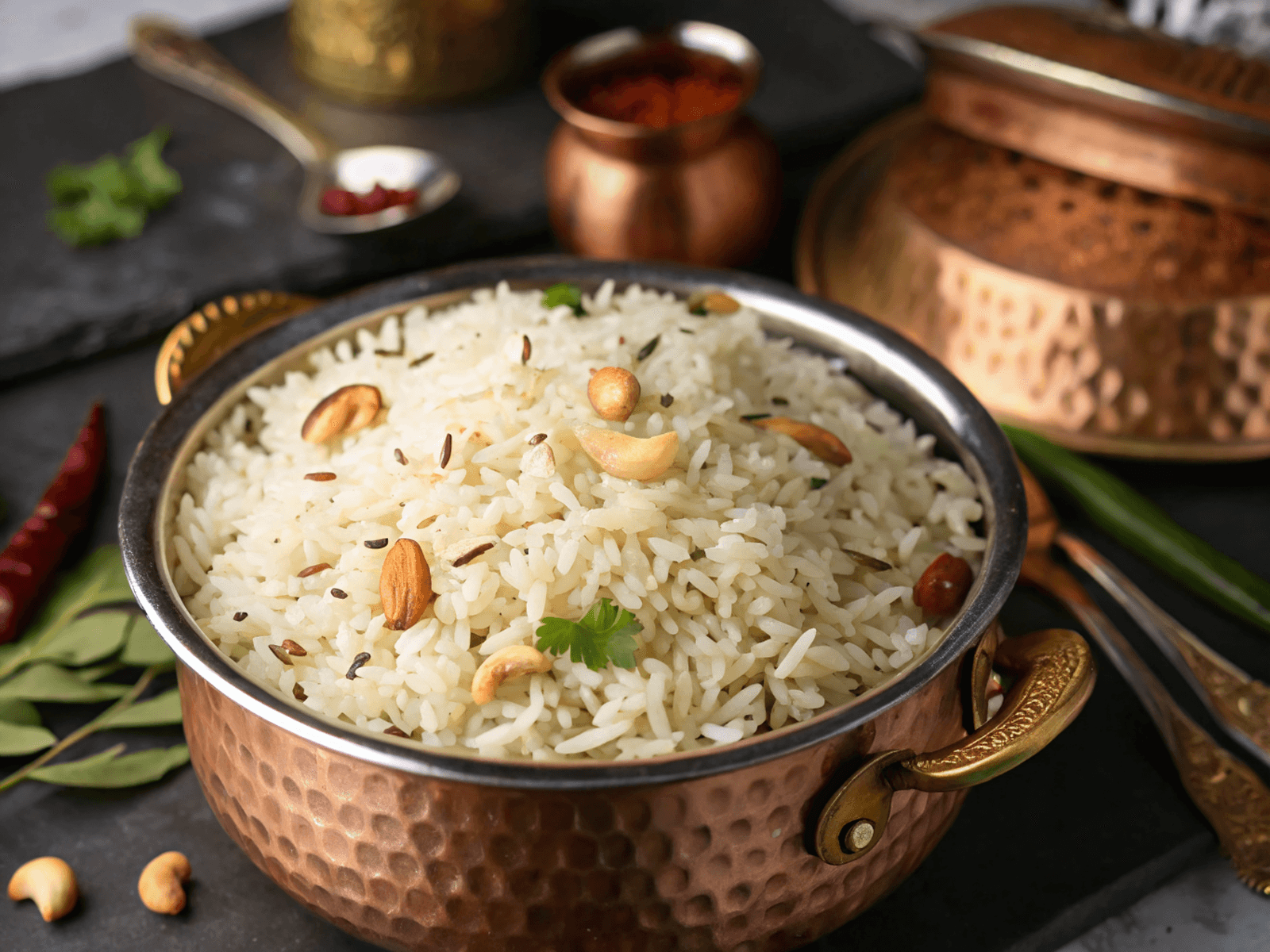 Coconut Rice, south Indian style