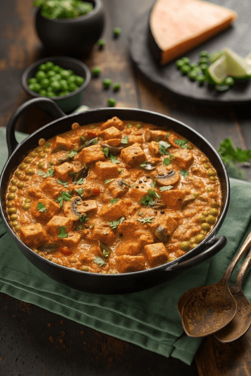 Matar Tofu (Peas & Tofu Curry)