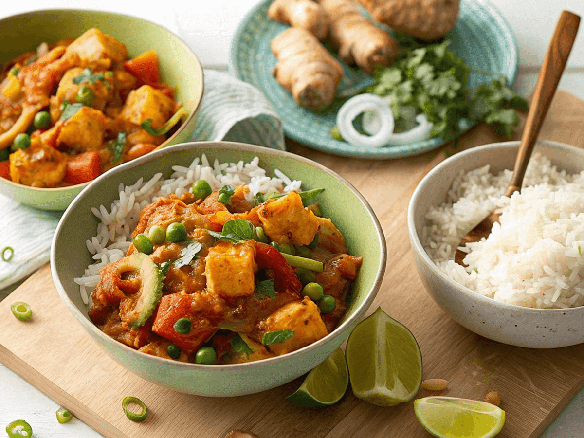 Vegetable balti