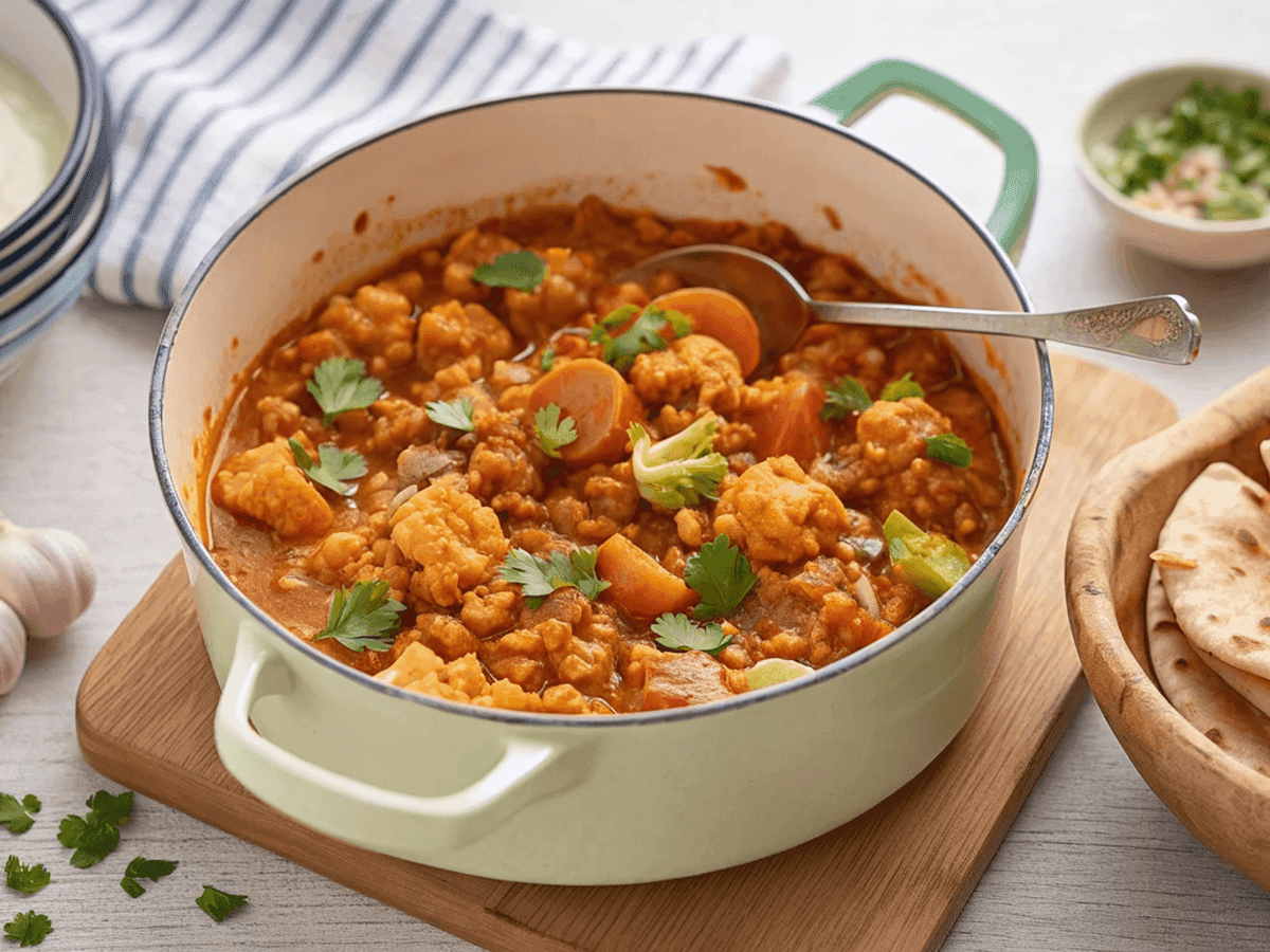 Vegetable dhansak